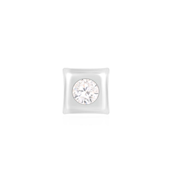 Square Dot Nose Pin