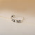 Oxidised motif Nose Ring