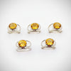 10 Pcs Starter Pack of boutique Silver 925 Gems Rings