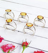 10 Pcs Starter Pack of boutique Silver 925 Gems Rings