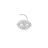 Studded Evil Eye Nose Pin