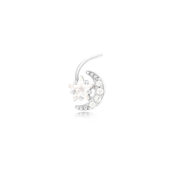 Celestial Duo Nose Pin