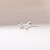 Silver Arrow Nose Pin